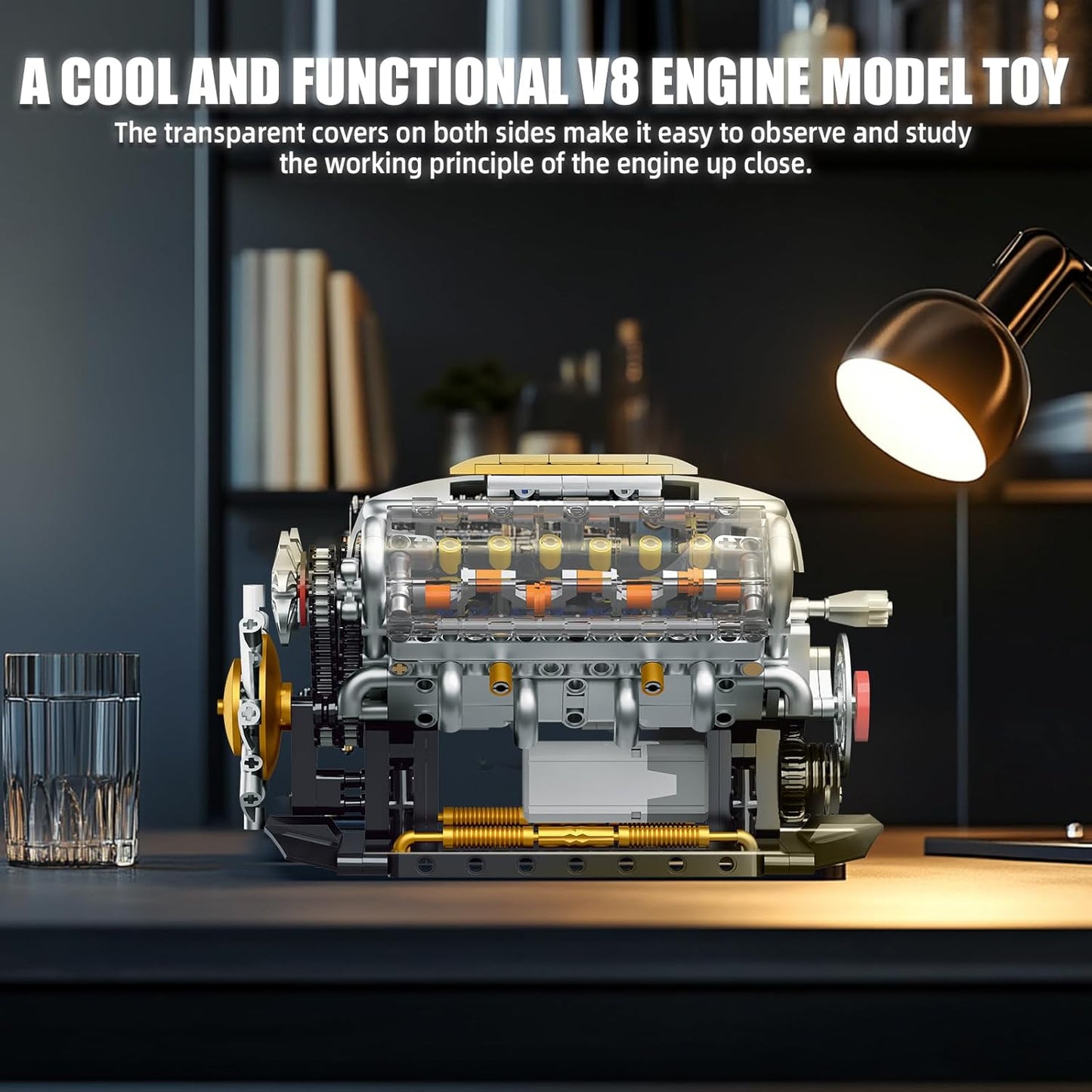 V8 Engine- Build Your own Model Kit