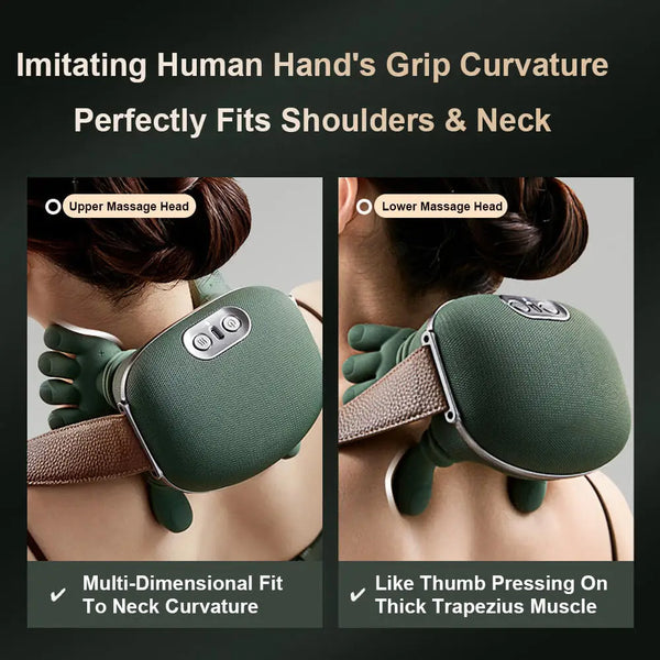RelaxPro Heated Massage Pillow