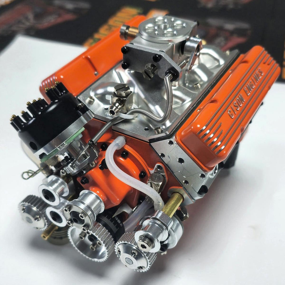 🛠️ Build • Learn • Display: The V8 Engine Model Kit