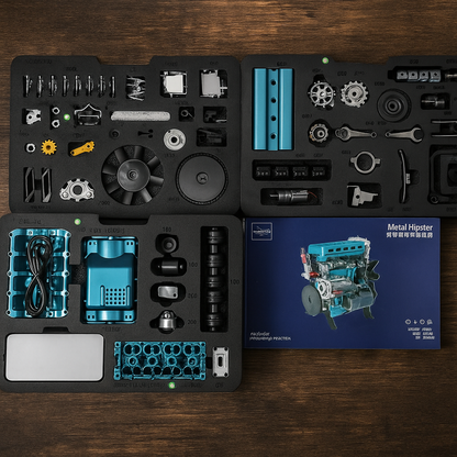 Teching Turbo-4 - Build Your Own Engine Kit