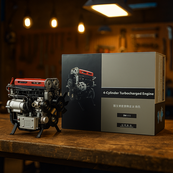 Teching Turbo-4 - Build Your Own Engine Kit