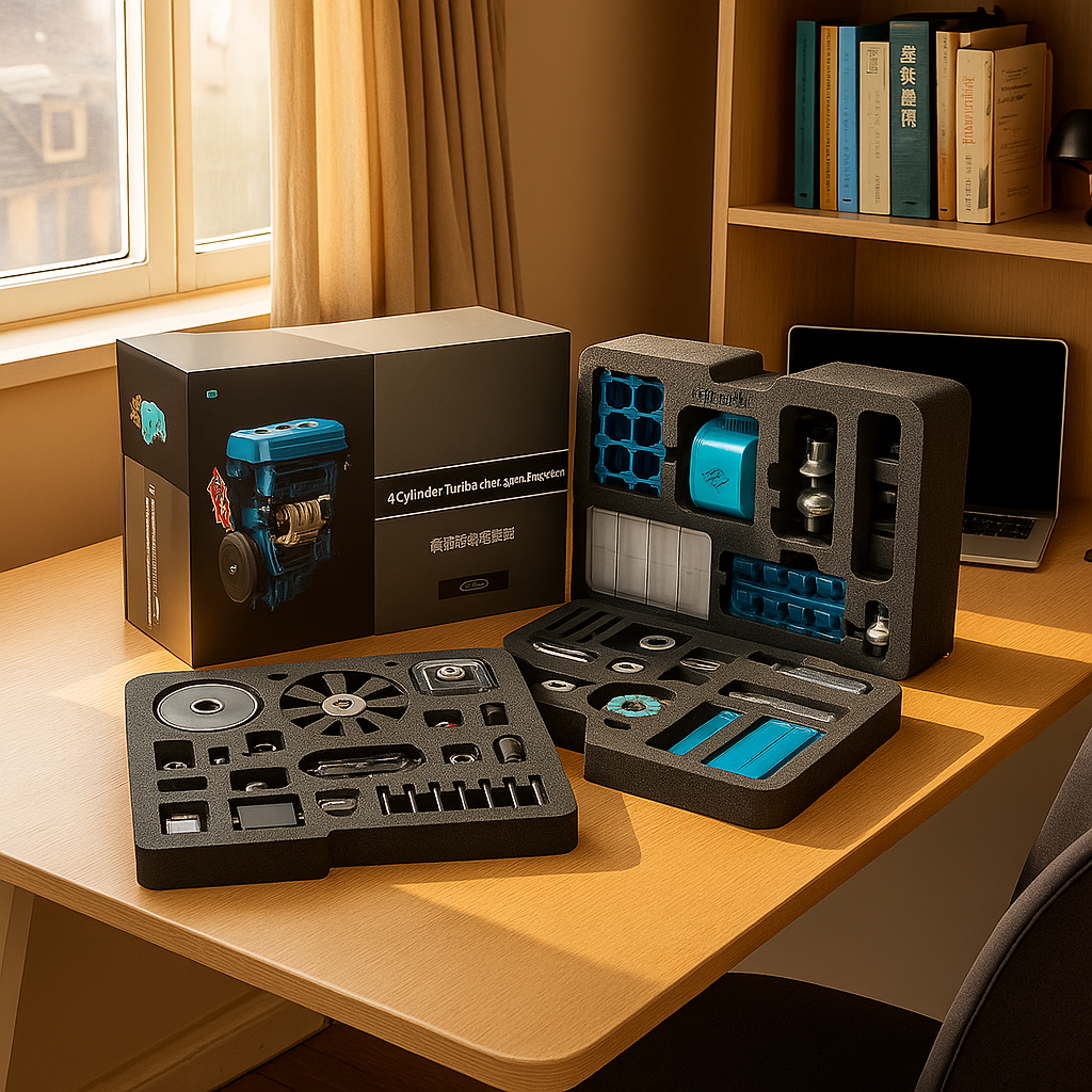 Teching Turbo-4 - Build Your Own Engine Kit