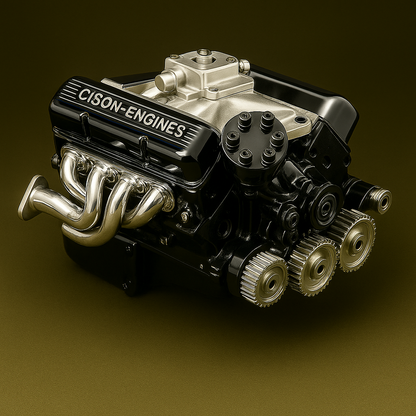 CISON V8 Gas Engine - Your Own Model Kit