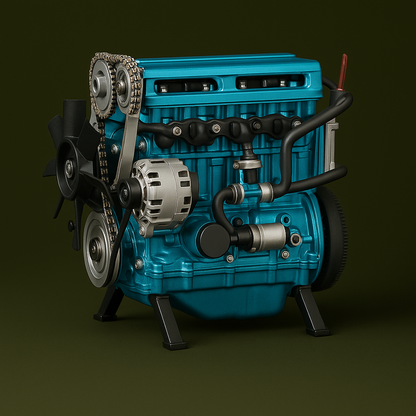 Teching Turbo-4 - Build Your Own Engine Kit