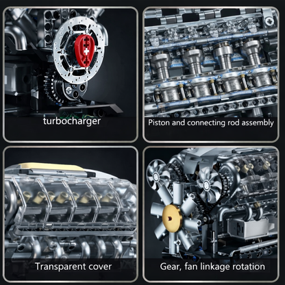 V8 Engine- Build Your own Model Kit