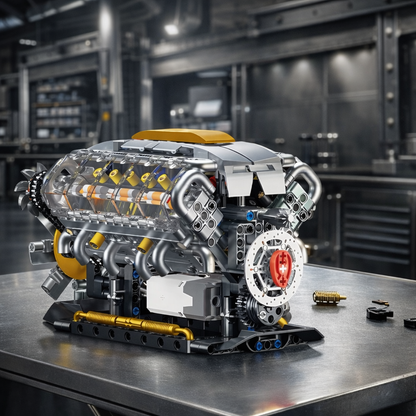 V8 Engine- Build Your own Model Kit