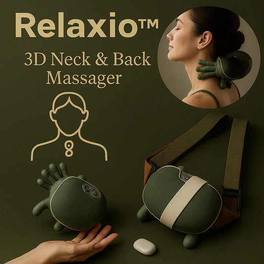 Relaxio™ 3D Neck & Back Massager - Allmarrtt