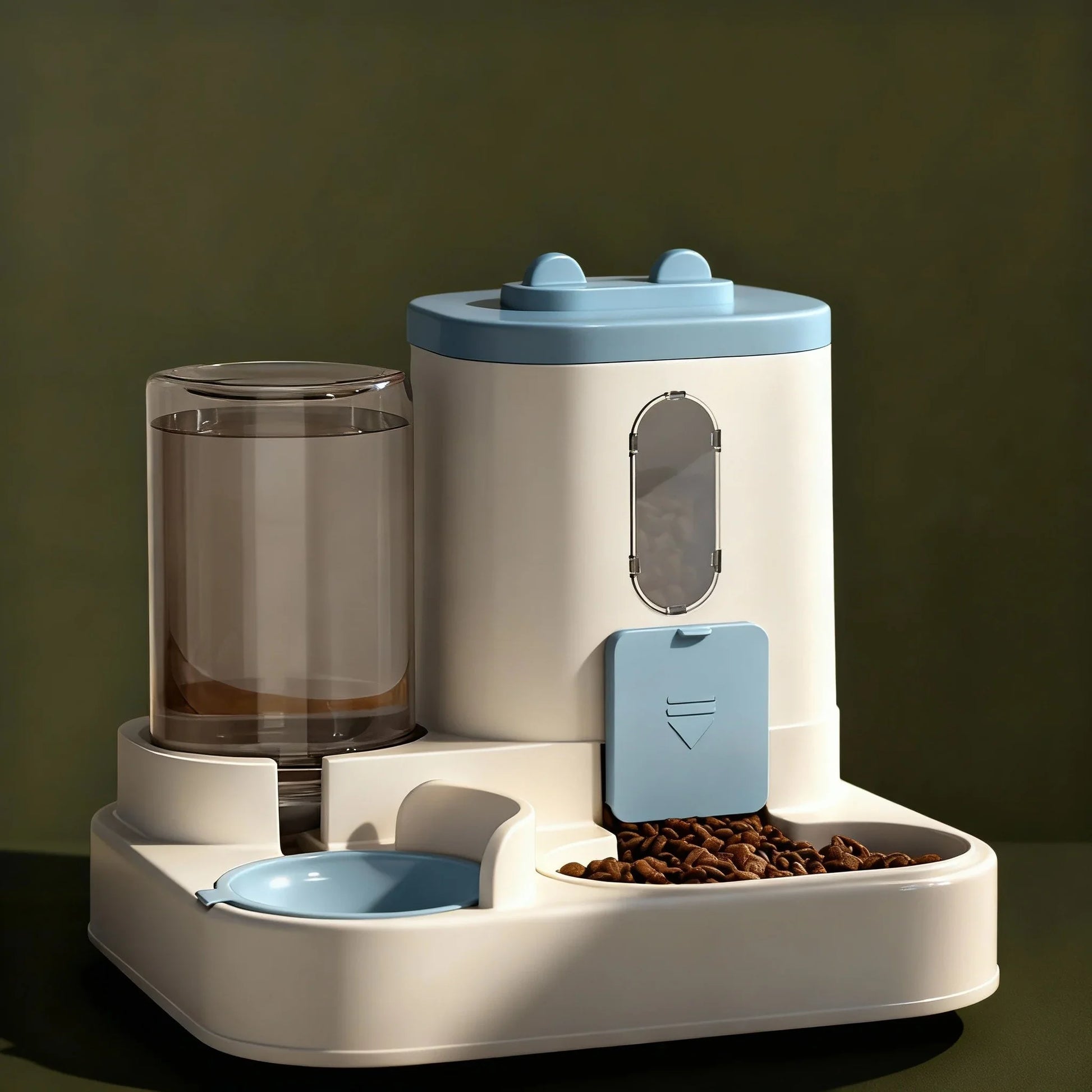 WhiskerWell - 2-in-1 Automatic Pet Feeder - Allmarrtt