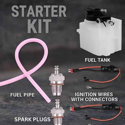 TOYAN Twin-7 - Build Your Own Engine Kit