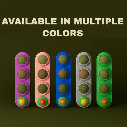 Kitty Kiss Balls – 4-in-1 Catnip & Silvervine Lick Treats - Allmarrtt