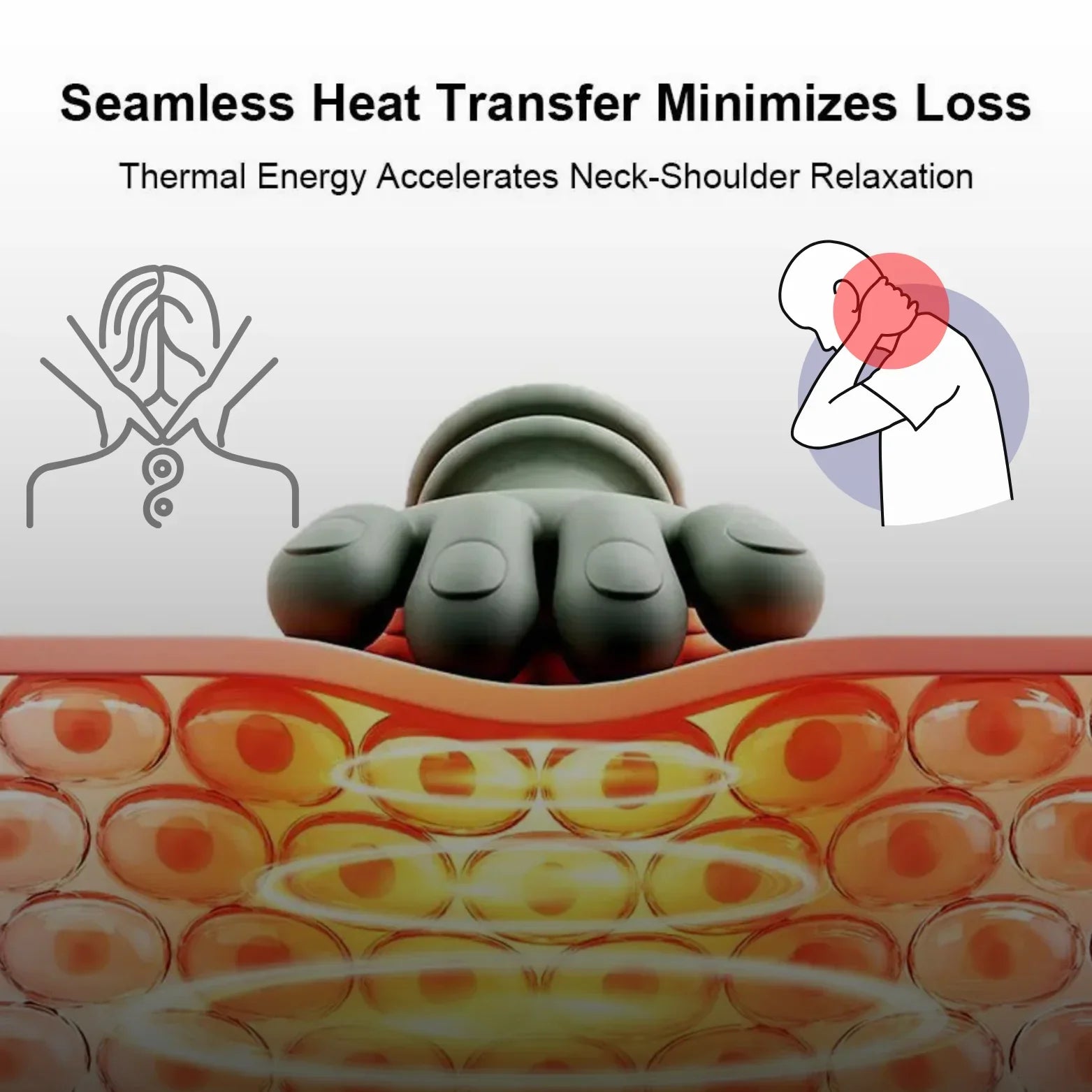 Relaxio™ 3D Neck & Back Massager - Allmarrtt