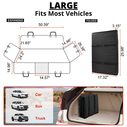 Comfy Car Dog Hammock Cover