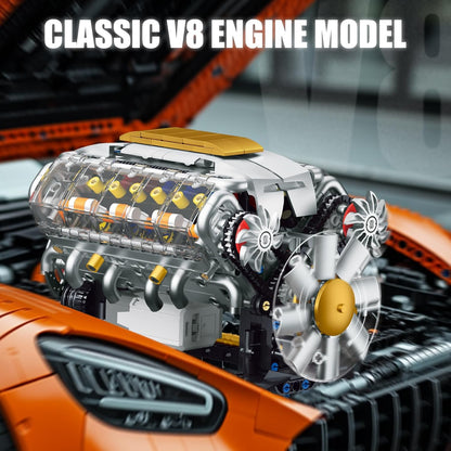V8 Engine- Build Your own Model Kit