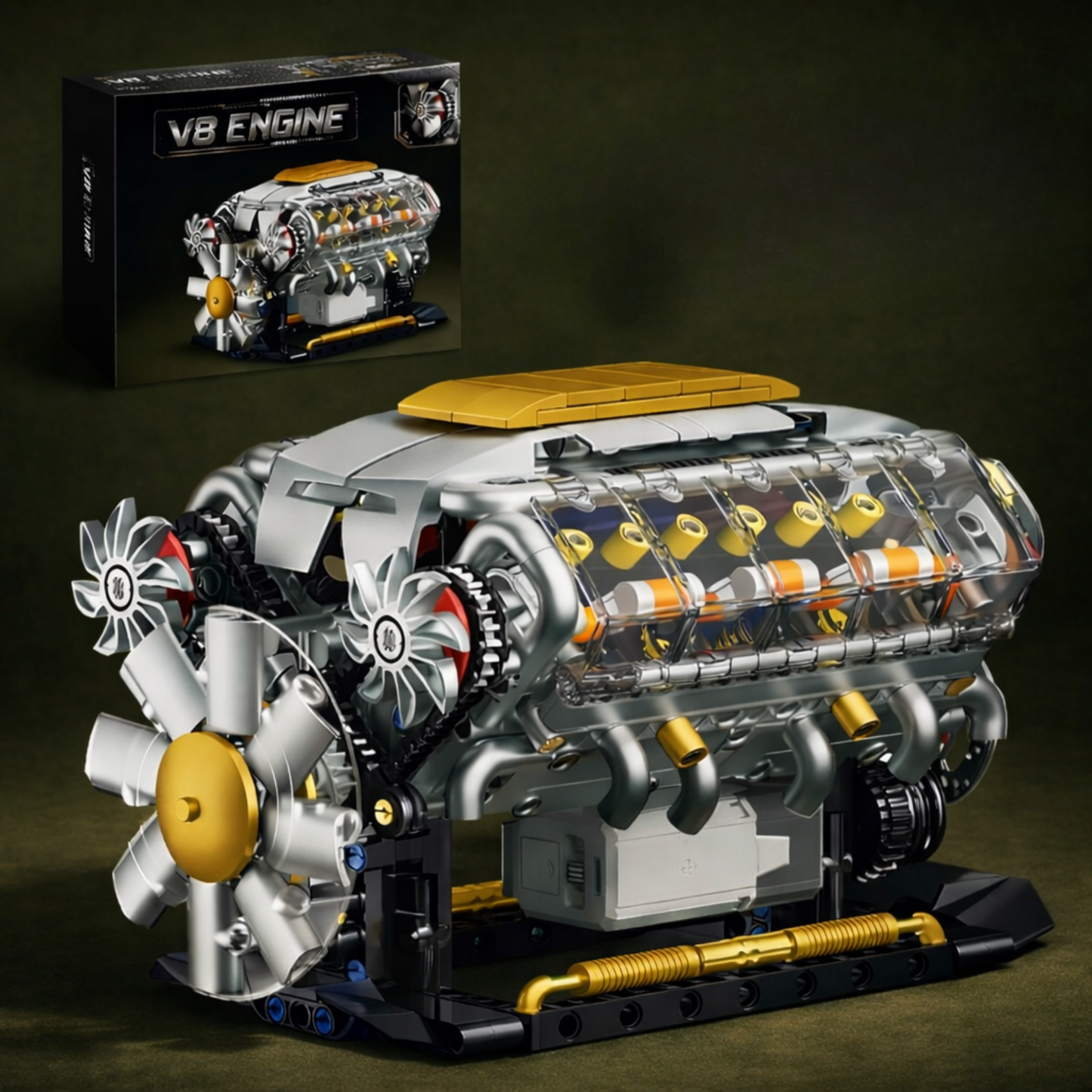 V8 Engine- Build Your own Model Kit