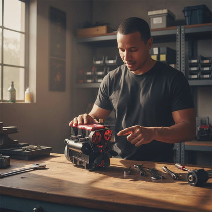 TOYAN Twin-7 - Build Your Own Engine Kit