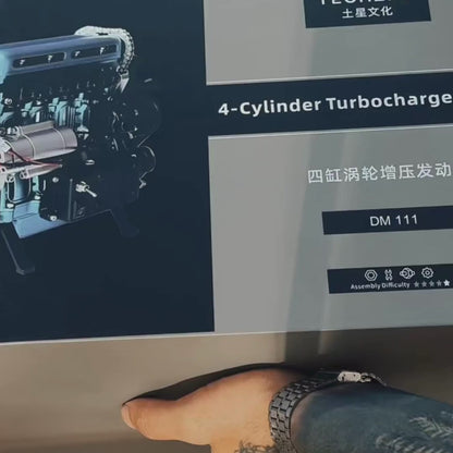 Teching Turbo-4 - Build Your Own Engine Kit